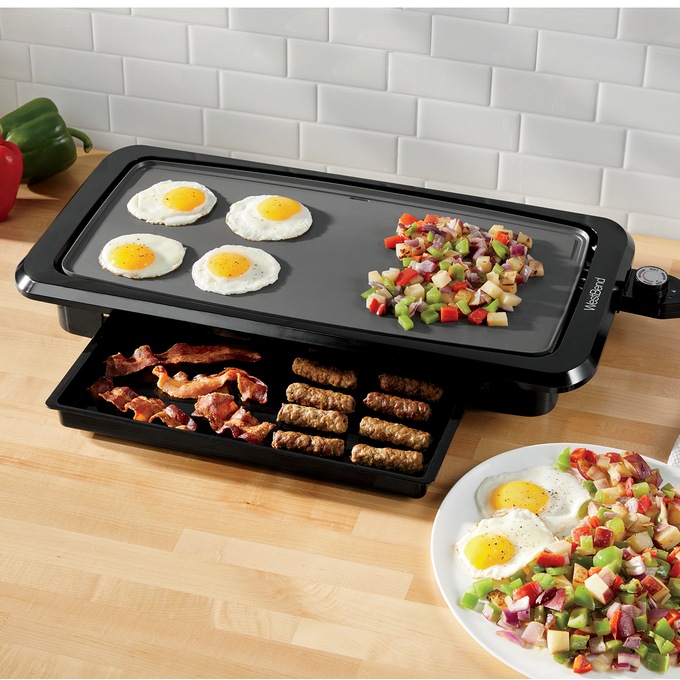 Electric Griddle With Warming Drawer By West Bend Montgomery Ward