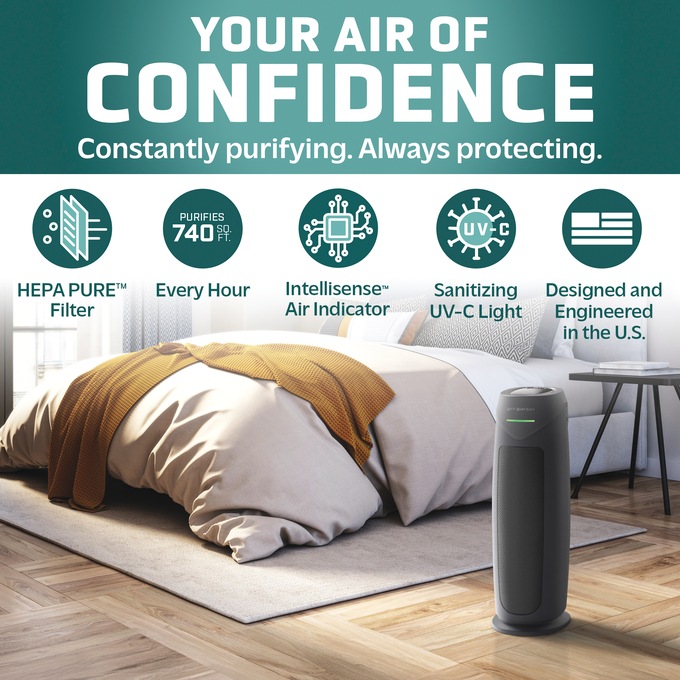 GermGuardian AC4880G Intelligent Air Purifier, , large
