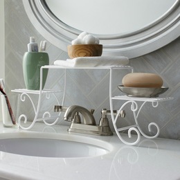 Scroll Over-The-Sink Shelf, , large