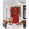 Set of 3 Lit Plaid Gift Boxes, , large