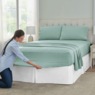 Bed Tite Damask Stripe Sheet Set, , large