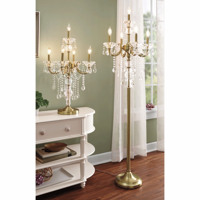Leonetta Chandelier Floor Lamp