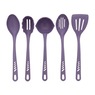 25-Piece Cutlery and Utensil Set, Purple, large