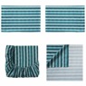 Gilda 30-Piece Complete Comforter and Curtain Set with 2 Coordinating Sheet Sets, , large