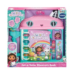 Gabby&rsquo;s Dollhouse Cat-a-Vator Discovery Book, , large