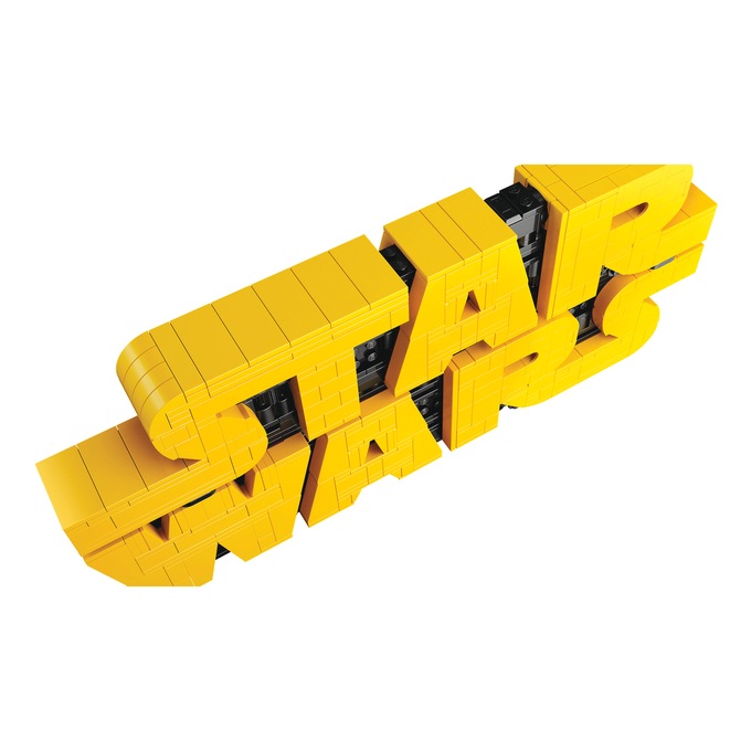 LEGO Brick-Built Star Wars™ Logo, , large