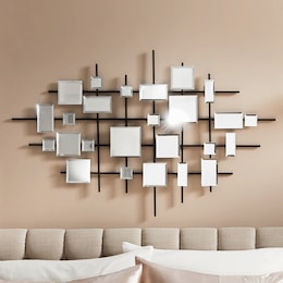 Mirrored Squares Wall Art, , large