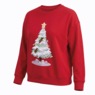 Flip Sequin Christmas Tree Crewneck Sweatshirt with Reversible Sequins, , large