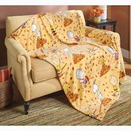 Fall Into It Peanuts Throw, , large