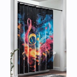 Lyric Shower Curtain, , large