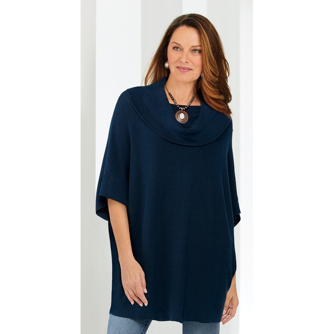 Melissa Cowl Neck Sweater, , large