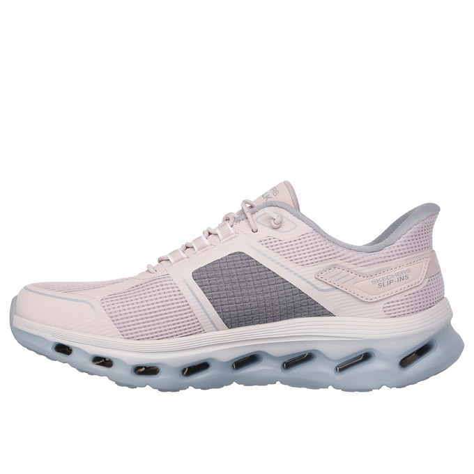 Skechers Women's Slip-Ins GO WALK Glide-Step 2.0 Elektra Shoe, Light Pink, large