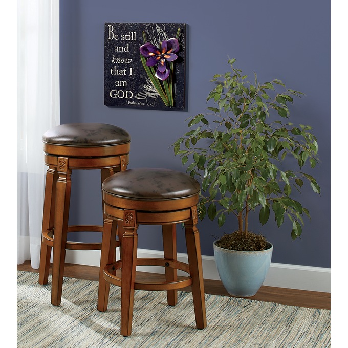 Renata Carved Stool, , large