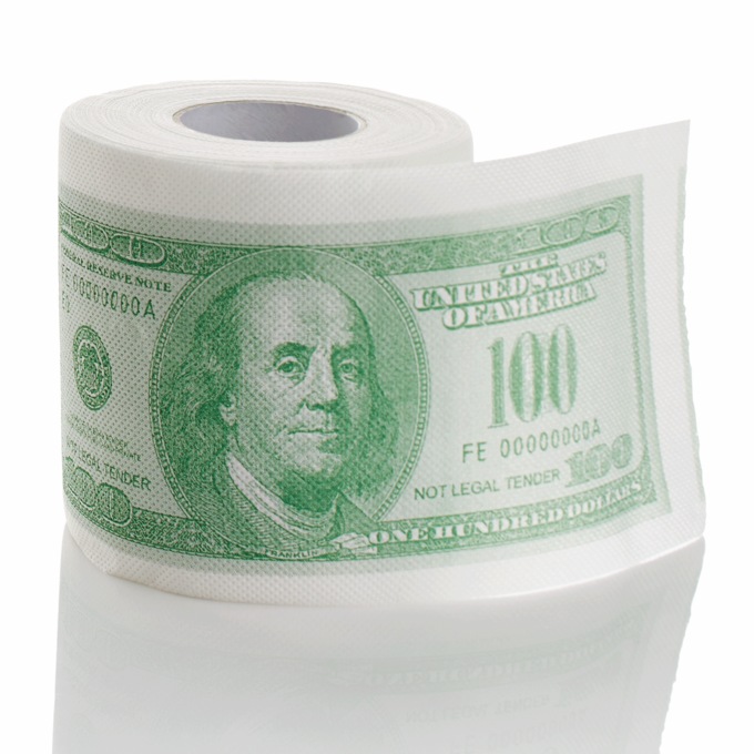 Novelty Toilet Paper, , large