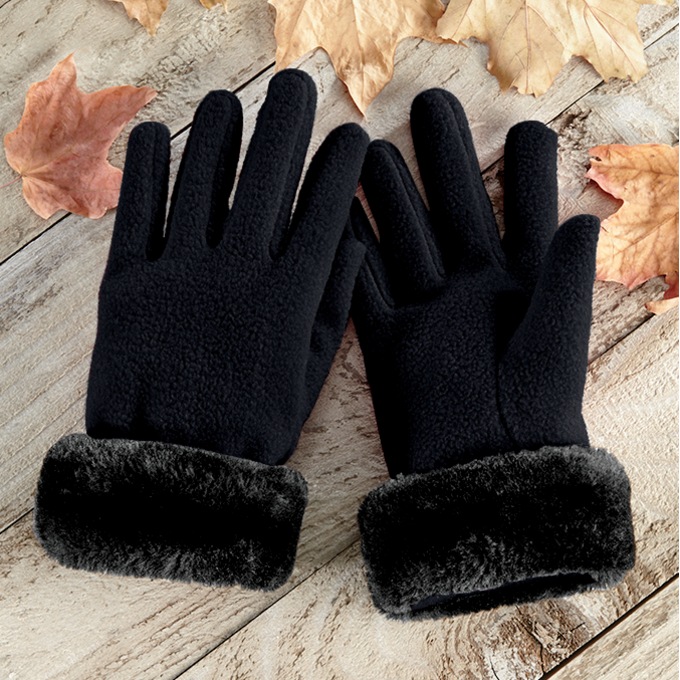 Fleece Gloves, , large