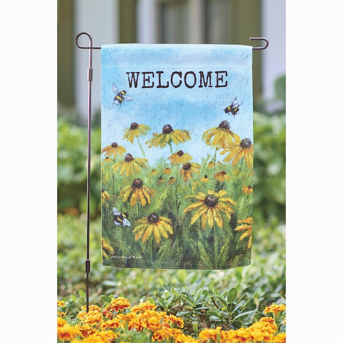 Flower Garden Flag, , large
