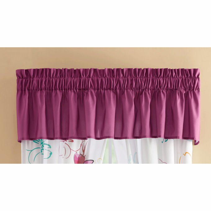 Color Connection Floral Valance, , large
