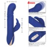 Jack Rabbit Signature Heated Silicone Thrusting G Rabbit By Calexotics, , large