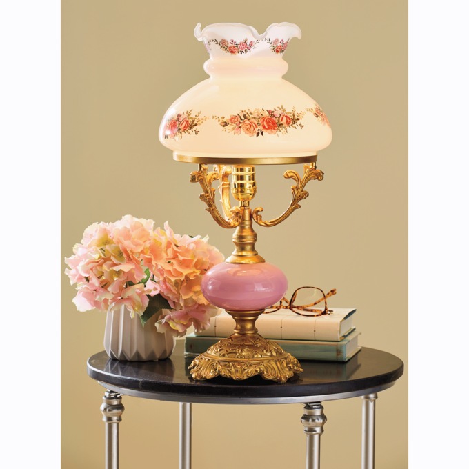 Pink Hurricane Lamp, , large