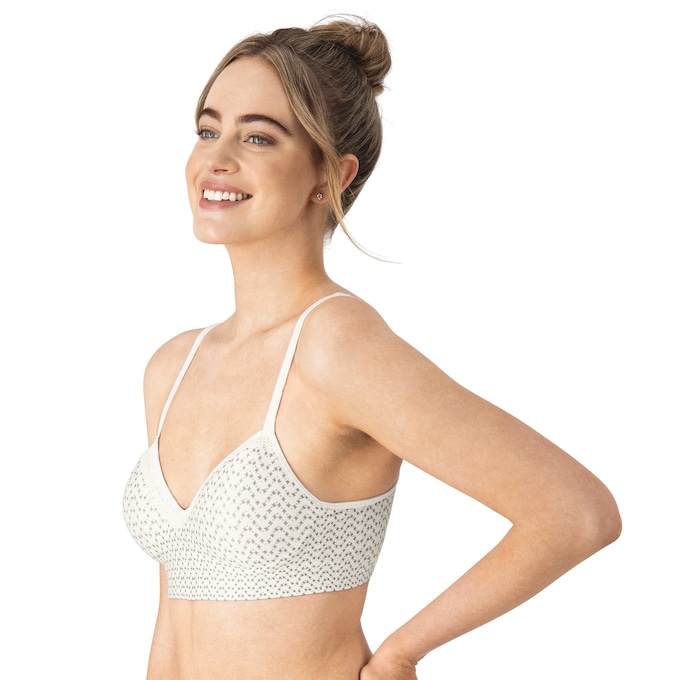 Hanes Smooth Comfort Foam Wire Free Bra, , large