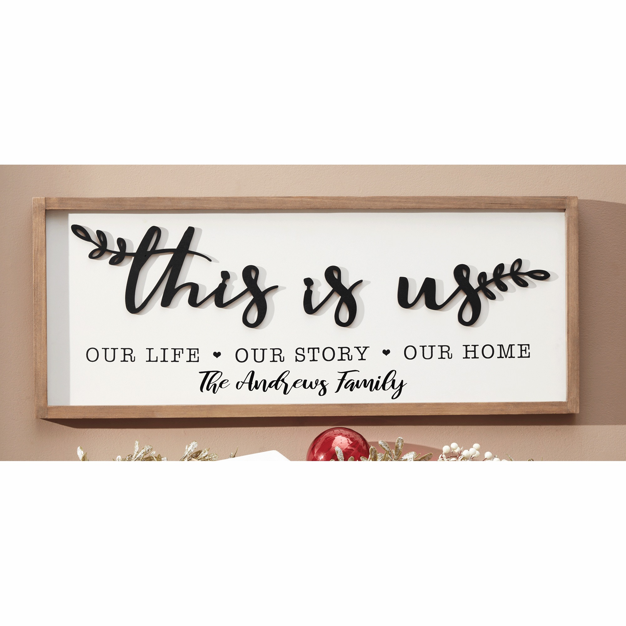 Personalized This Is Us Framed Wall Art, , large