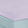 Lavender-Infused Memory Foam Topper, , large