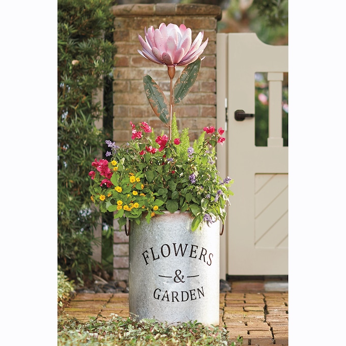 King Protea Garden Stake, , large