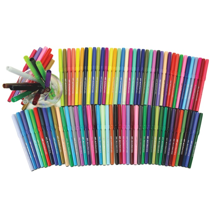 Art Alternatives 100-Piece Marker Set, , large