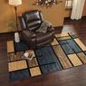 4-Piece Gilmore Rug Set, Navy, large