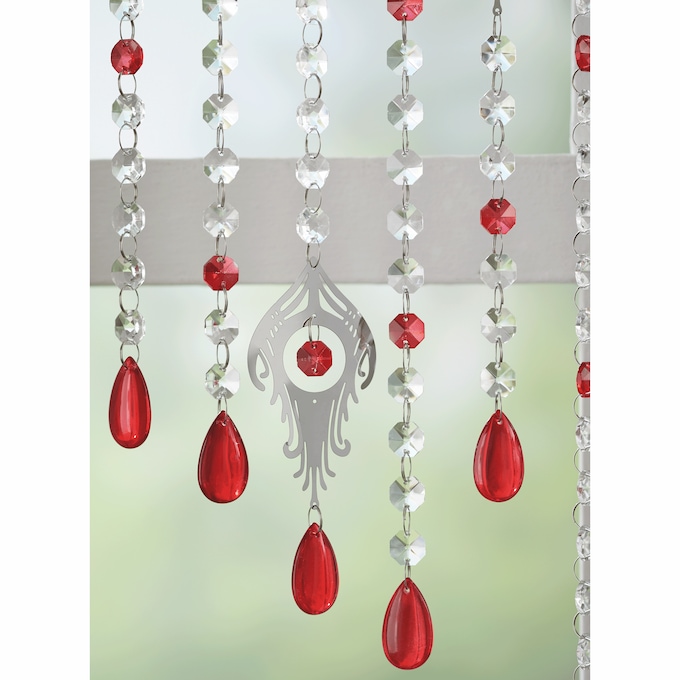 Glam Beaded Room Screen, , large