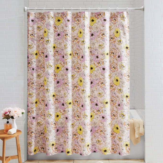 Decorative Shower Curtain, , large