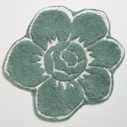 Flower Shaped Bath Mat, , large