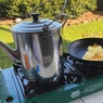 Mr. Outdoors 2-in-1 Double Butane Stove with Griddle, , large