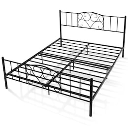 Elba Queen-Sized Platform Bed, , large