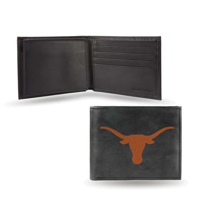 NCAA Leather Bifold Wallet, , large