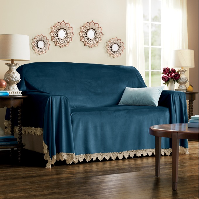 Traditional Velvet Protector Montgomery Ward