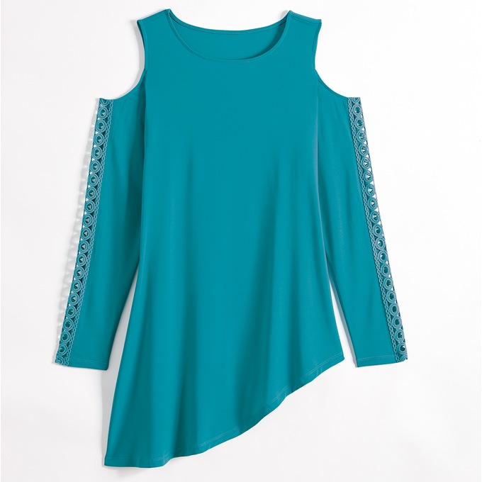 Selina Cold-Shoulder Tunic, , large