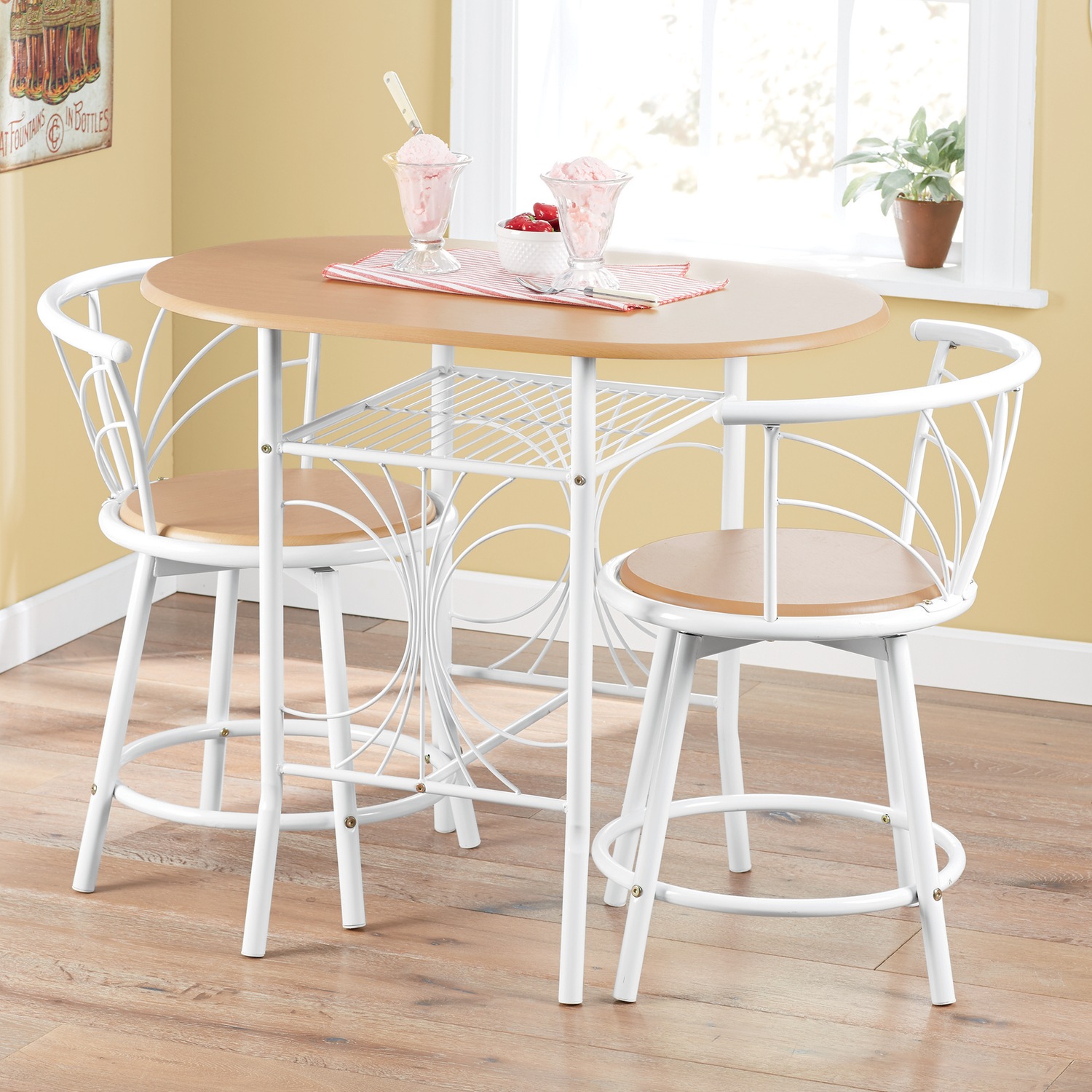 3 Piece Colorful Bistro Dining Set Montgomery Ward