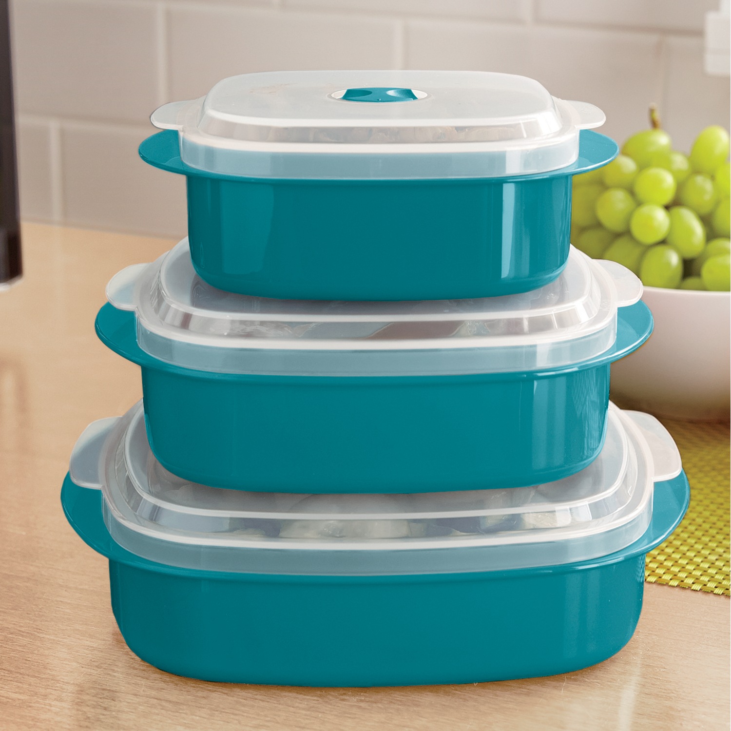 6Piece Food Storage Set Montgomery Ward