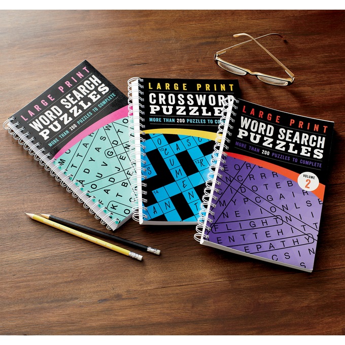 Large Print Puzzle Book, , large
