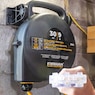 30 Ft. Retractable Cord Reel, Gray, large