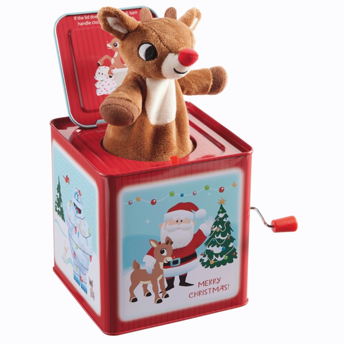 Rudolph Jack-in-the-Box, , large