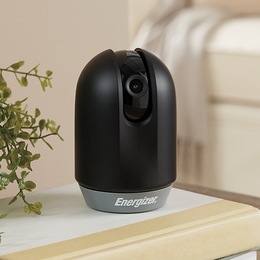 Energizer Smart Wi-fi Indoor Pan &amp; Tilt Camera, , large