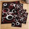 Geo Rings Rug Set, , large