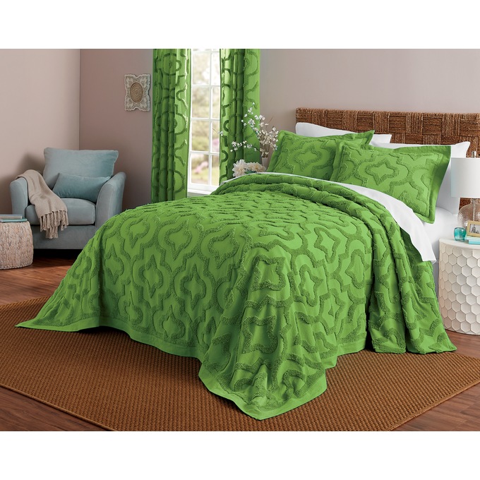 Color Connection Chenille Bedspread, , large