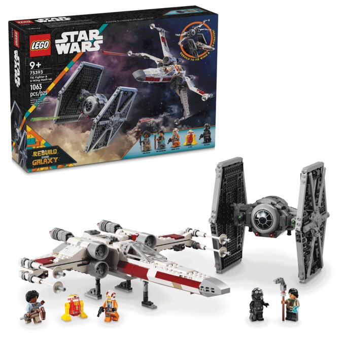LEGO TIE Fighter & X-Wing Mashup | Montgomery Ward