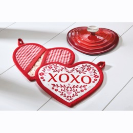 Heart-Shaped Potholder, , large
