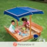 Convertible Sandbox with Sunshade, , large