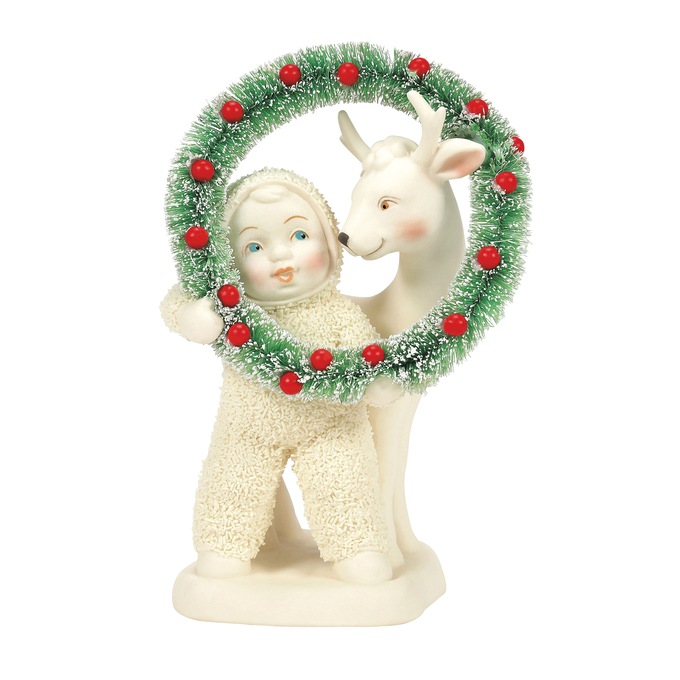Meet In The Middle Snowbabies Figurine, , large