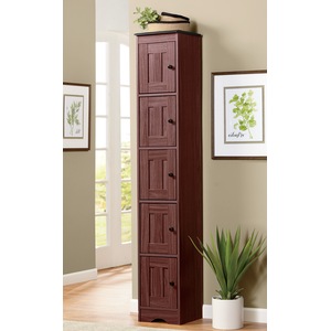 Katie 5-Door Tall Kitchen Cabinet, , large